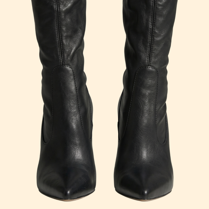 Women’s Over-The-Knee Boots with Zipper
