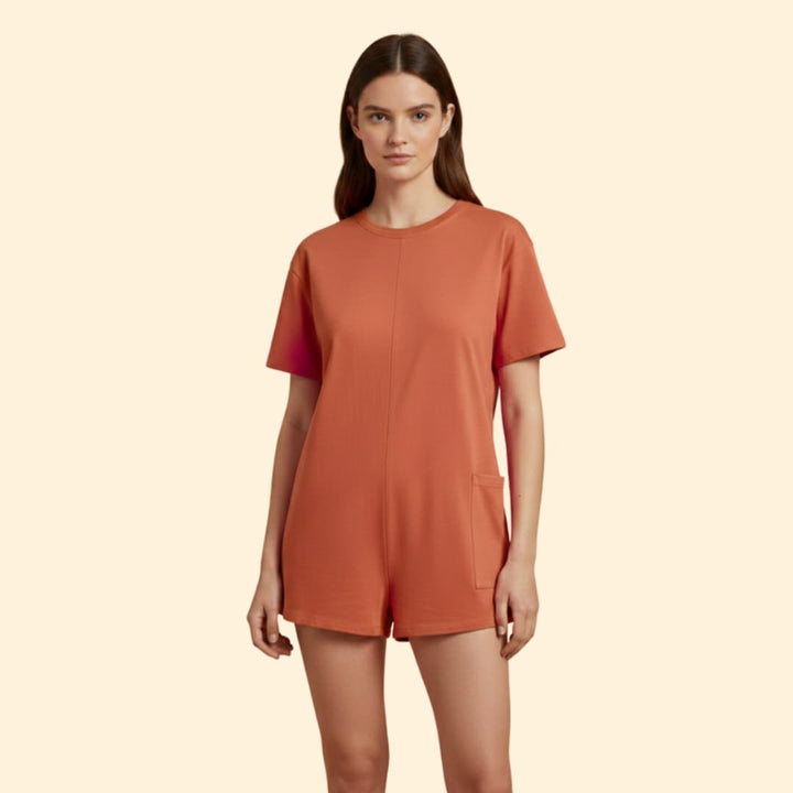 Women’s Oversized Jumpsuit with Pocket Detail