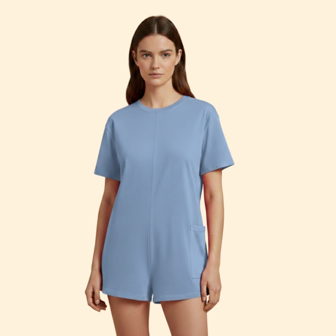 Women’s Oversized Jumpsuit with Pocket Detail