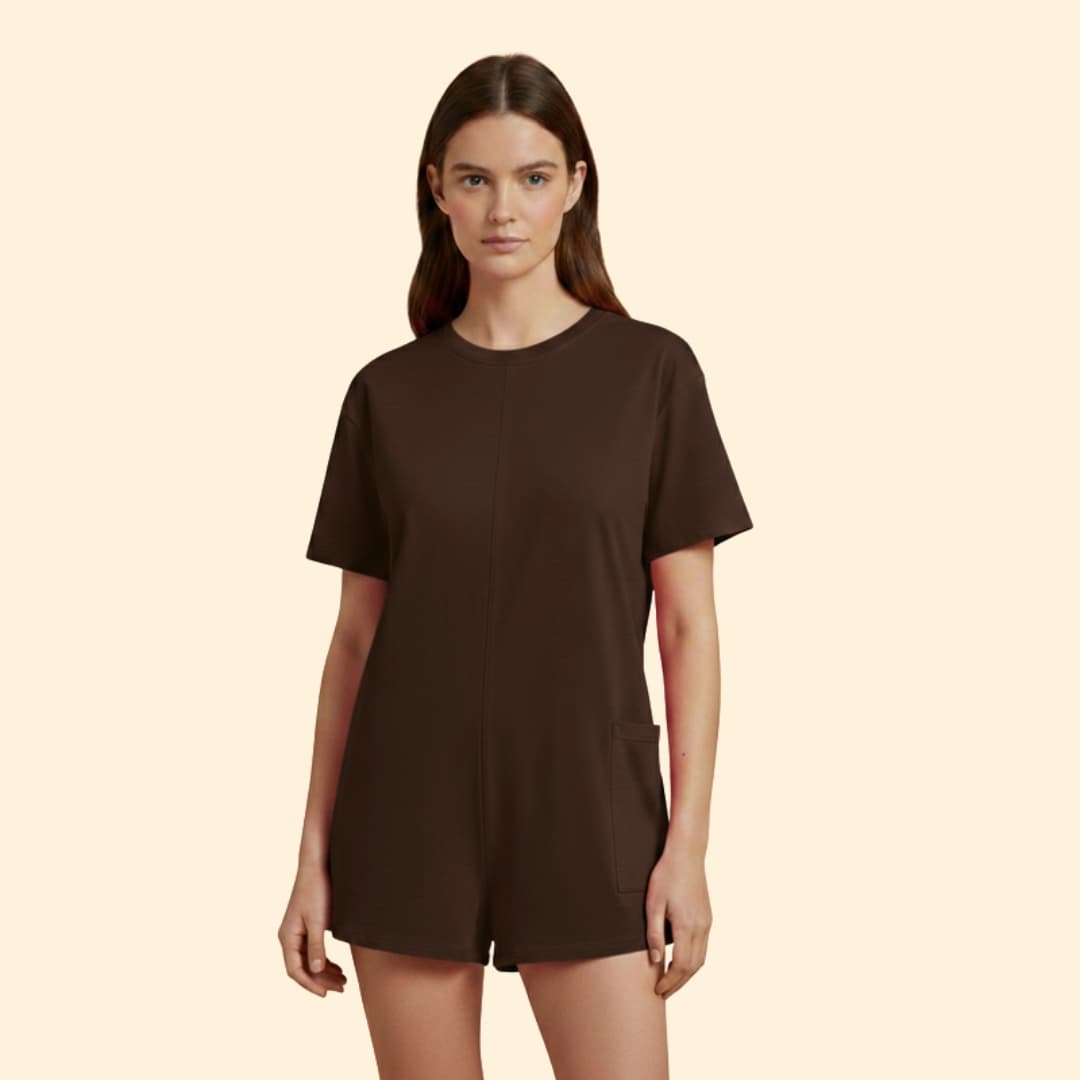 Women’s Oversized Jumpsuit with Pocket Detail