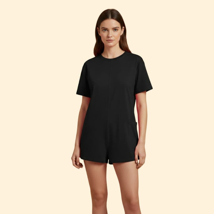 Women’s Oversized Jumpsuit with Pocket Detail