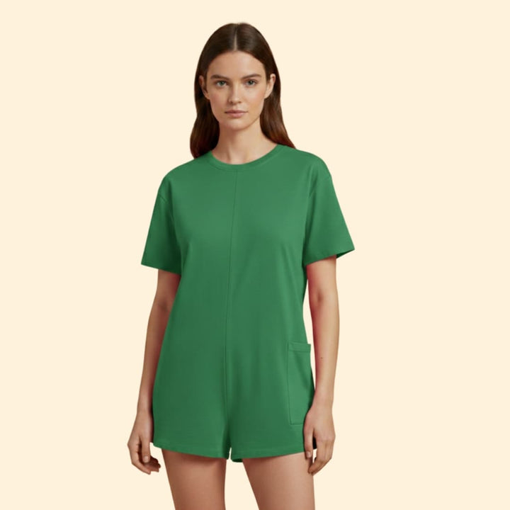 Women’s Oversized Jumpsuit with Pocket Detail