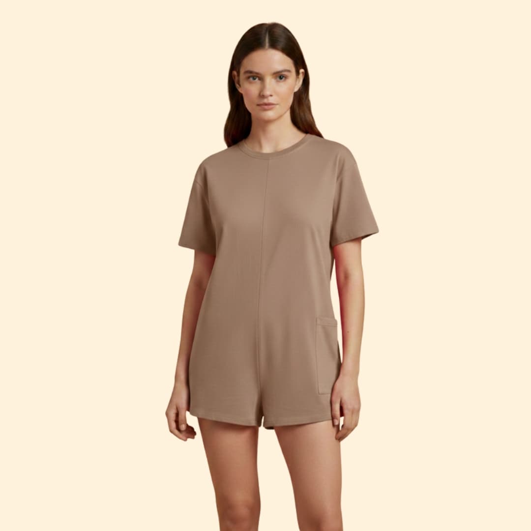 Women’s Oversized Jumpsuit with Pocket Detail