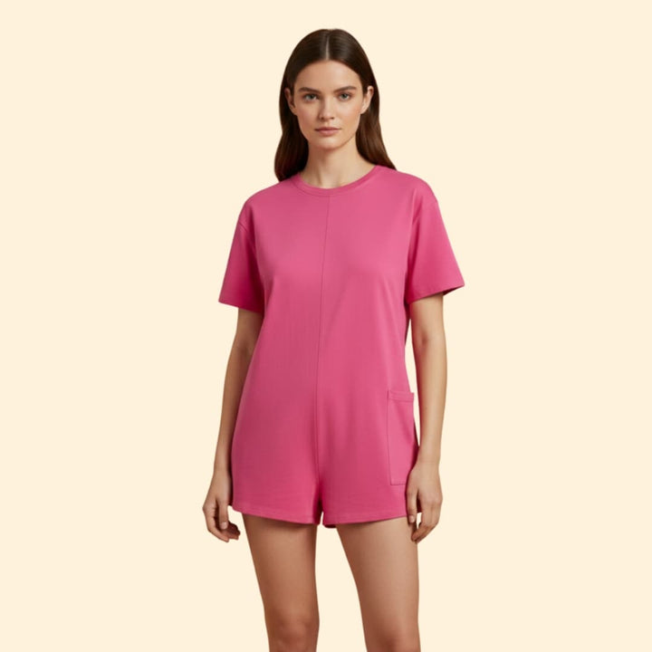 Women’s Oversized Jumpsuit with Pocket Detail
