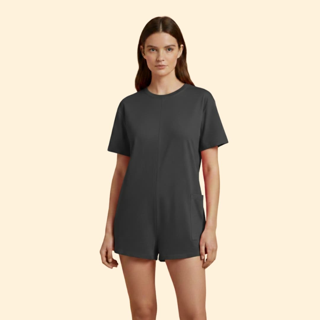 Women’s Oversized Jumpsuit with Pocket Detail