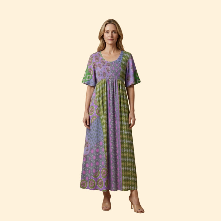 Women's Paisley Maxi Dress