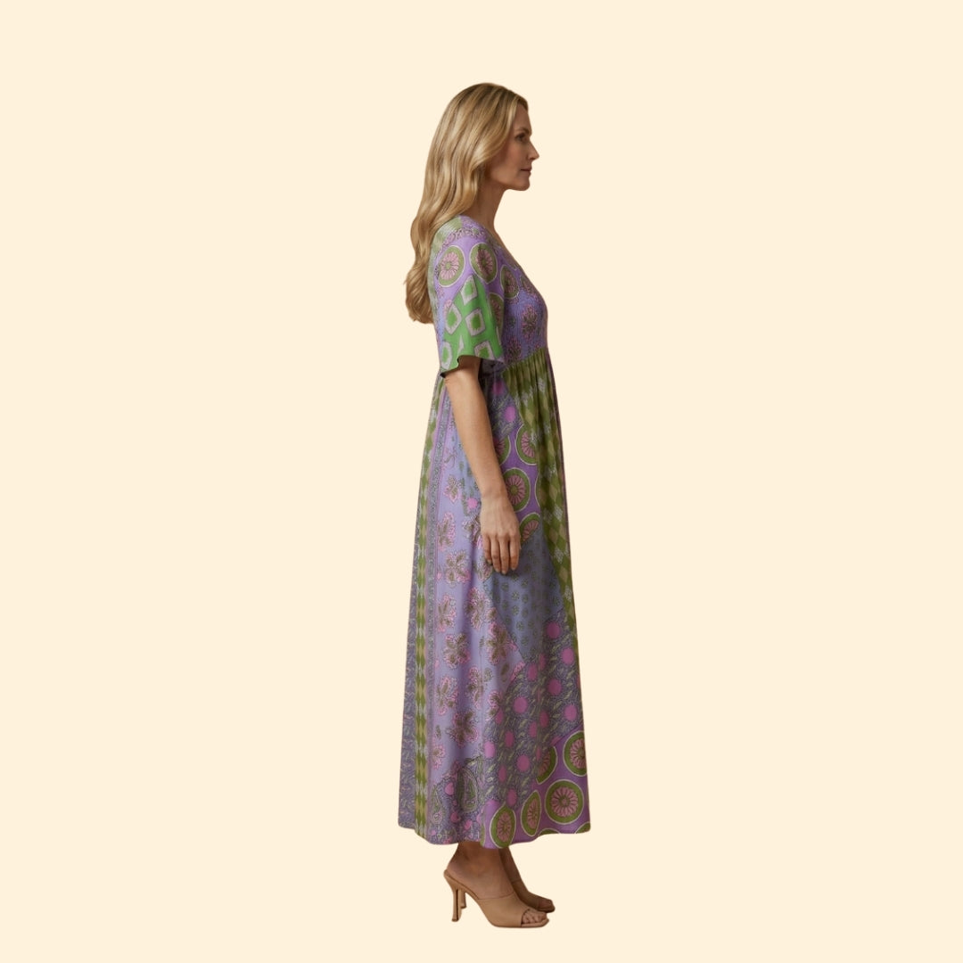 Women's Paisley Maxi Dress