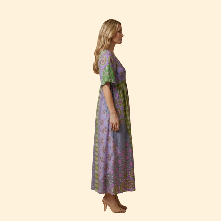 Women's Paisley Maxi Dress