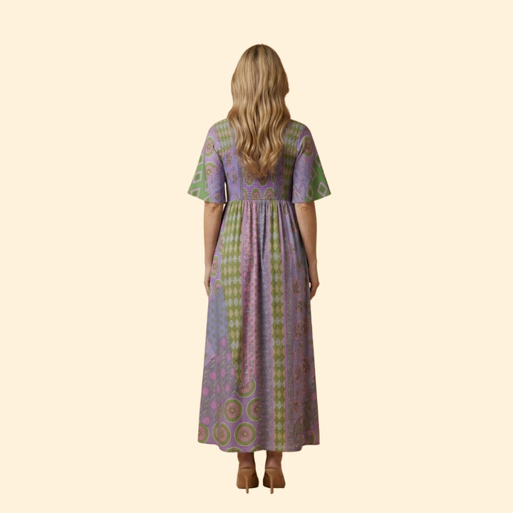 Women's Paisley Maxi Dress