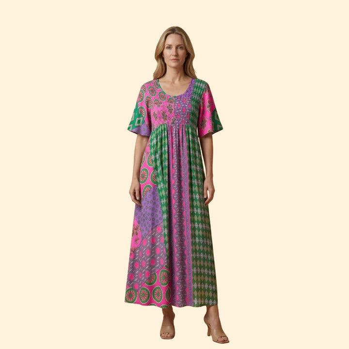 Women's Paisley Maxi Dress