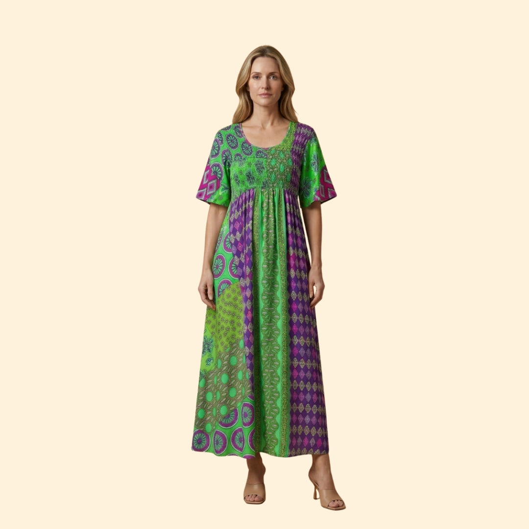 Women's Paisley Maxi Dress