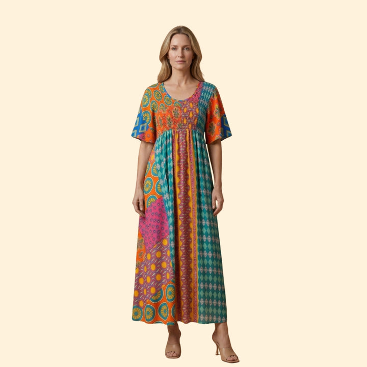 Women's Paisley Maxi Dress