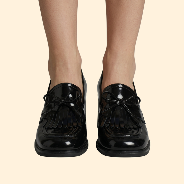 Women’s Patent Loafer with Heels