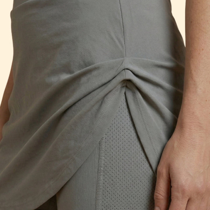 Women’s Plain Skirt with Adjustable Drawstring