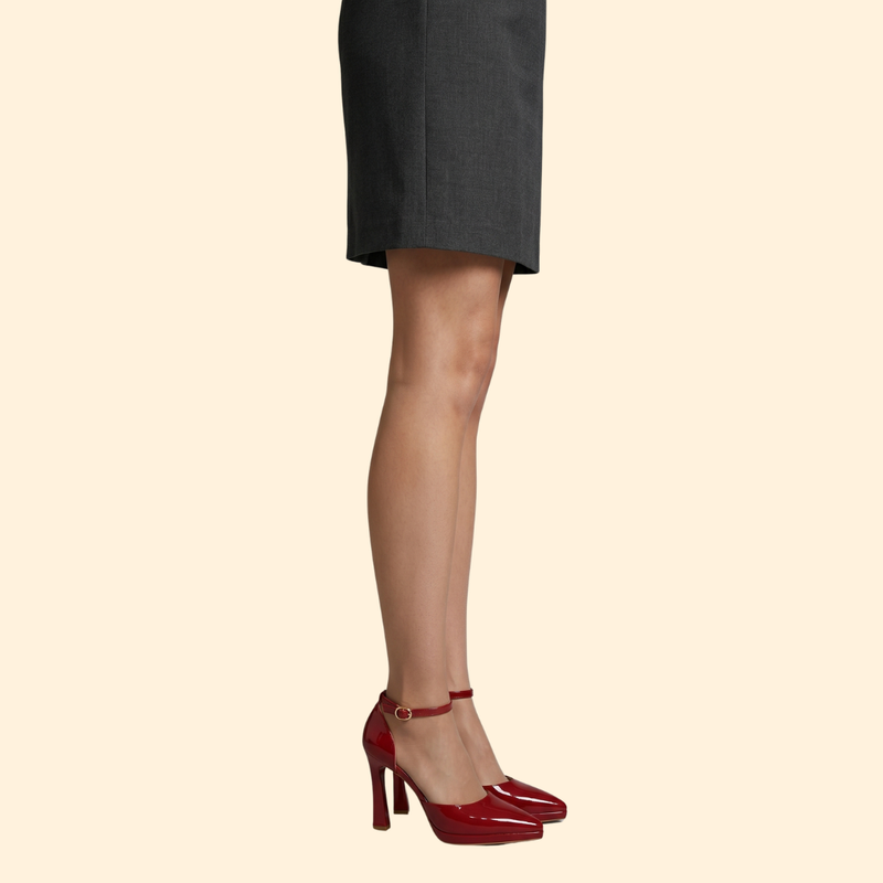 Women’s Platform Heels with Ankle Strap