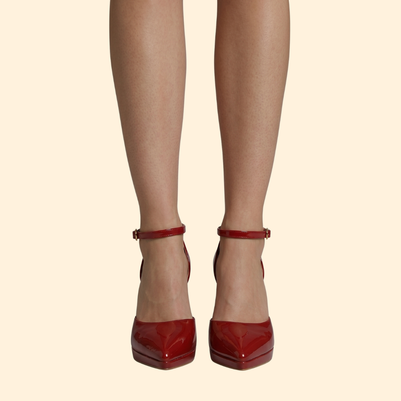 Women’s Platform Heels with Ankle Strap