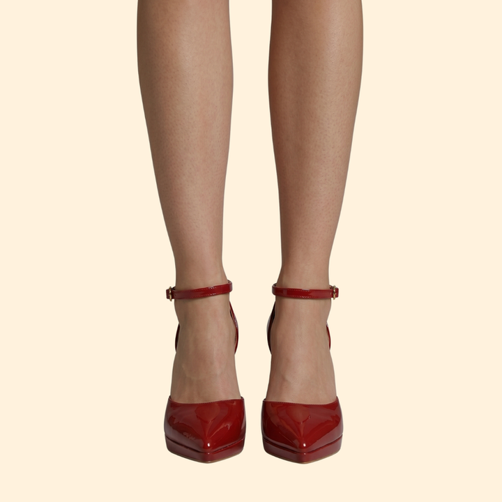Women’s Platform Heels with Ankle Strap