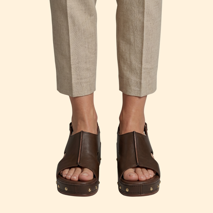 Women's Platform Sandals with Cushioning