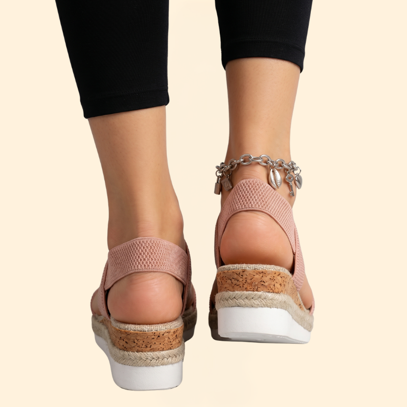 Women's Platform Sandals with Cushioning