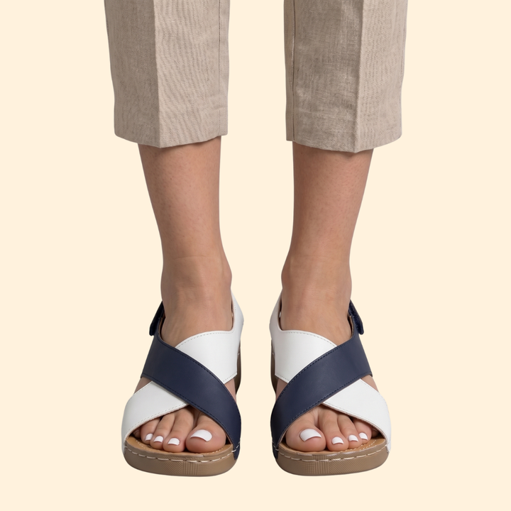 Women's Wedge Platform Sandals with Cushioned Insole