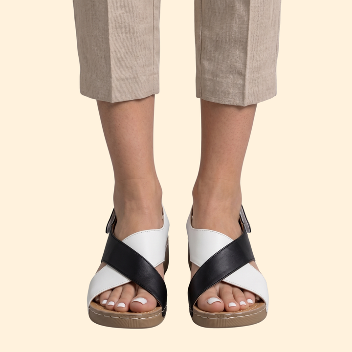 Women's Wedge Platform Sandals with Cushioned Insole