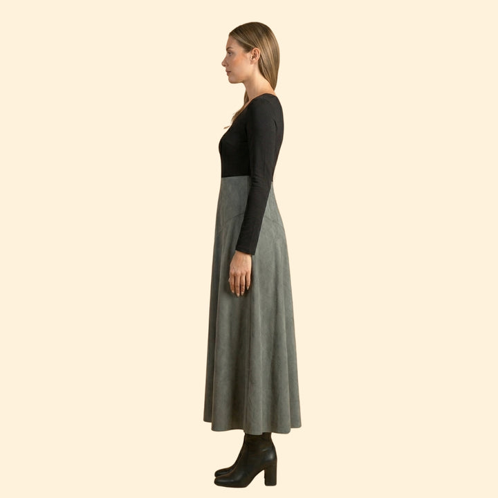 Women's Pleated A-Line Dress