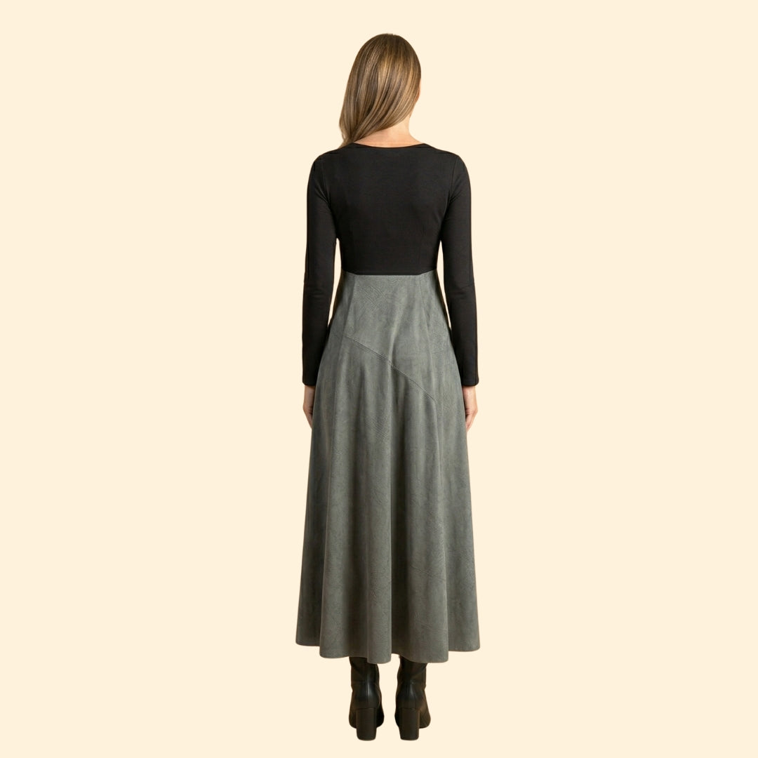 Women's Pleated A-Line Dress