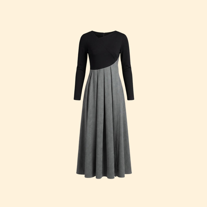Women's Pleated A-Line Dress