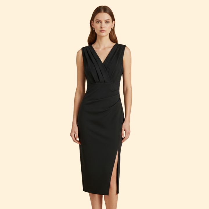 Women’s Pleated Evening Dress