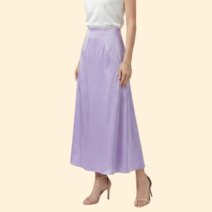 Women’s Pleated Maxi Skirt with High Waist
