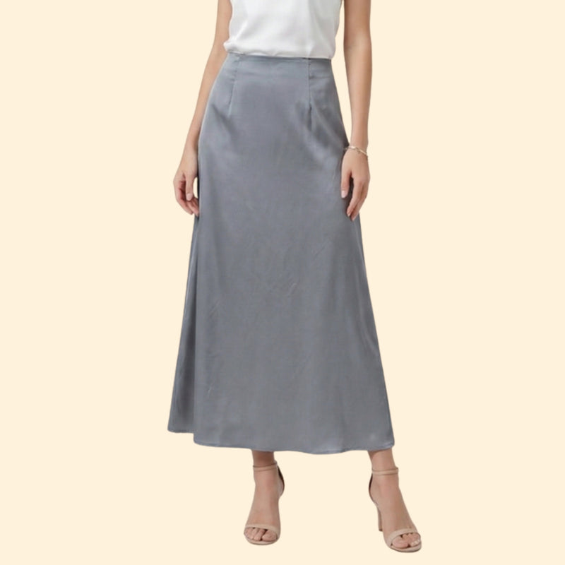 Women’s Pleated Maxi Skirt with High Waist