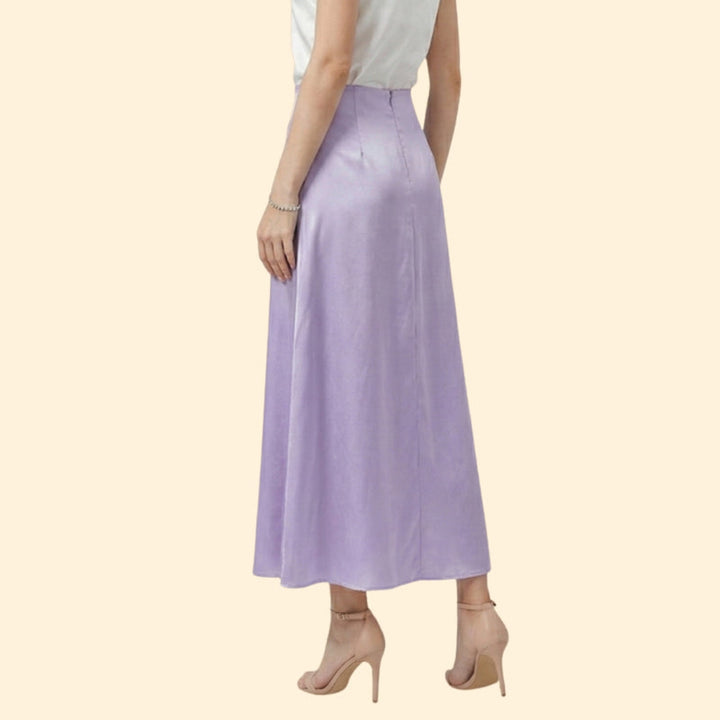 Women’s Pleated Maxi Skirt with High Waist