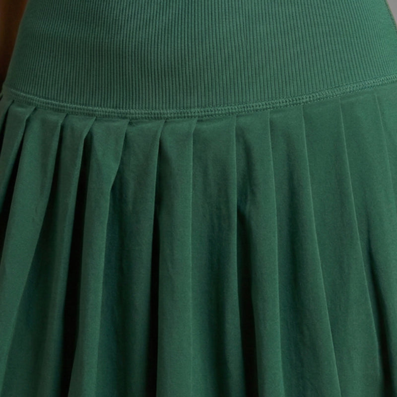 Women’s Pleated Skirt with High-Waist Fit