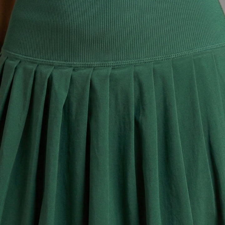 Women’s Pleated Skirt with High-Waist Fit