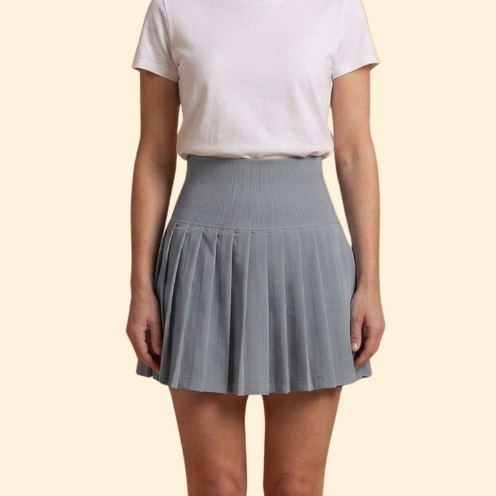 Women’s Pleated Skirt with High-Waist Fit