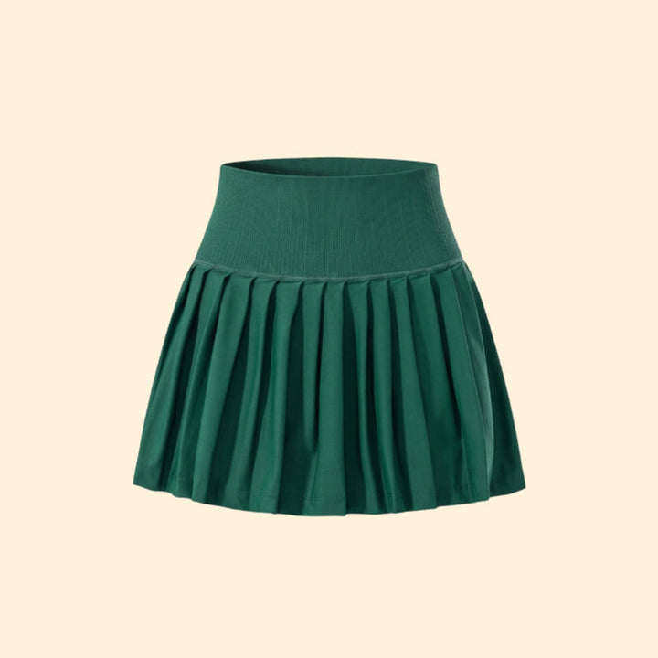 Women’s Pleated Skirt with High-Waist Fit