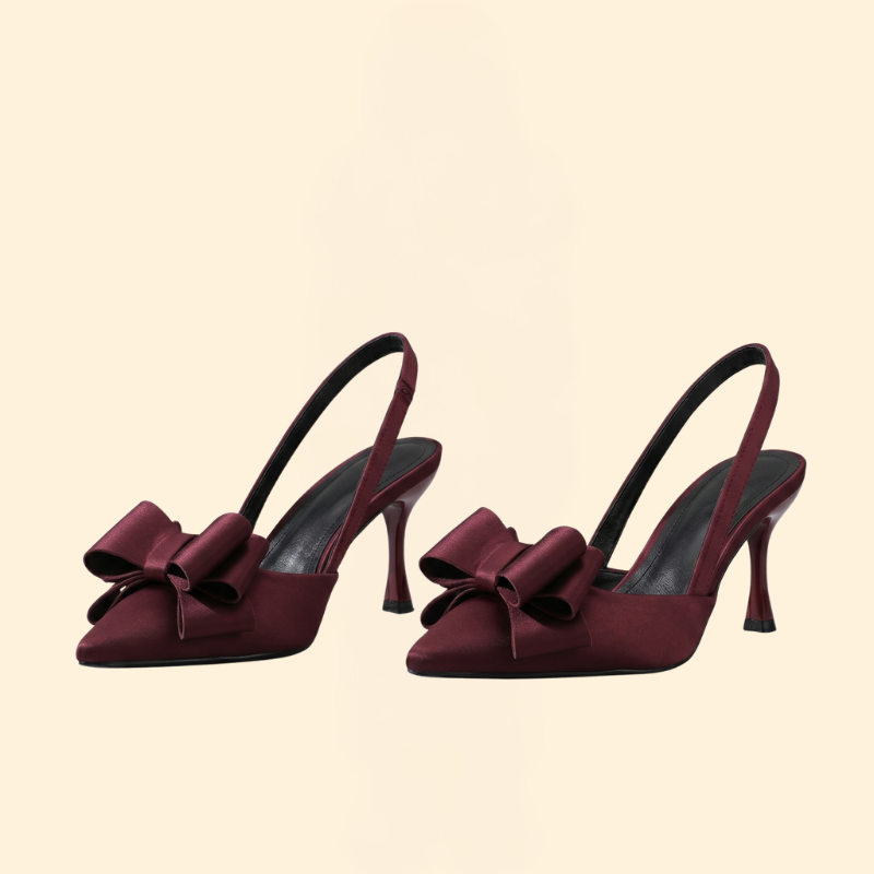 Women’s Pointed Toe Heels with Bow