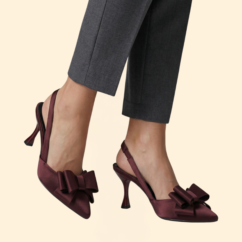 Women’s Pointed Toe Heels with Bow