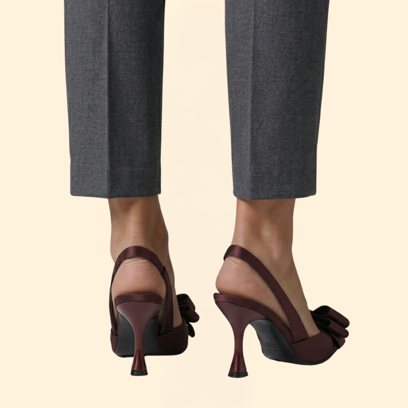 Women’s Pointed Toe Heels with Bow