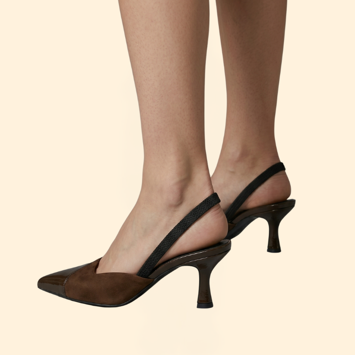 Women’s Pointed Toe Heels with Slingback Strap