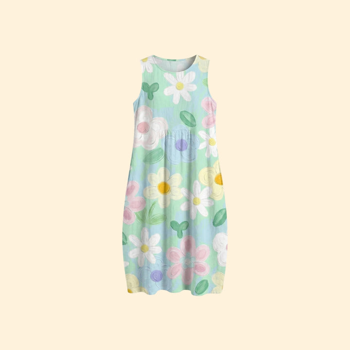 Women's Printed Midi Dress