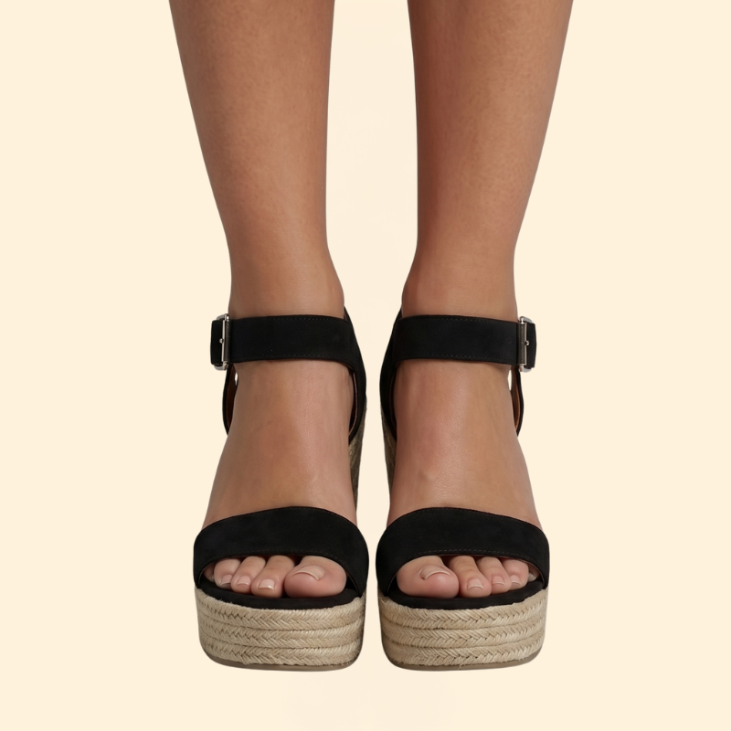 Women's Printed Wedge Sandals