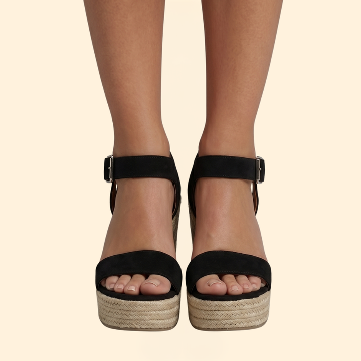 Women's Printed Wedge Sandals