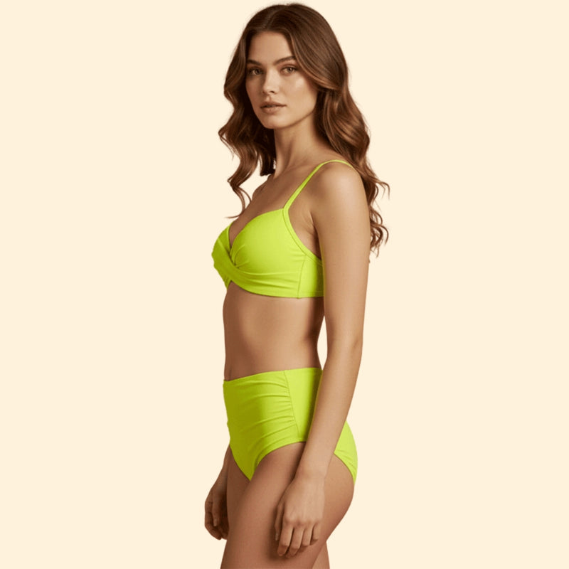 Women’s Push-Up Bikini with Twist Top