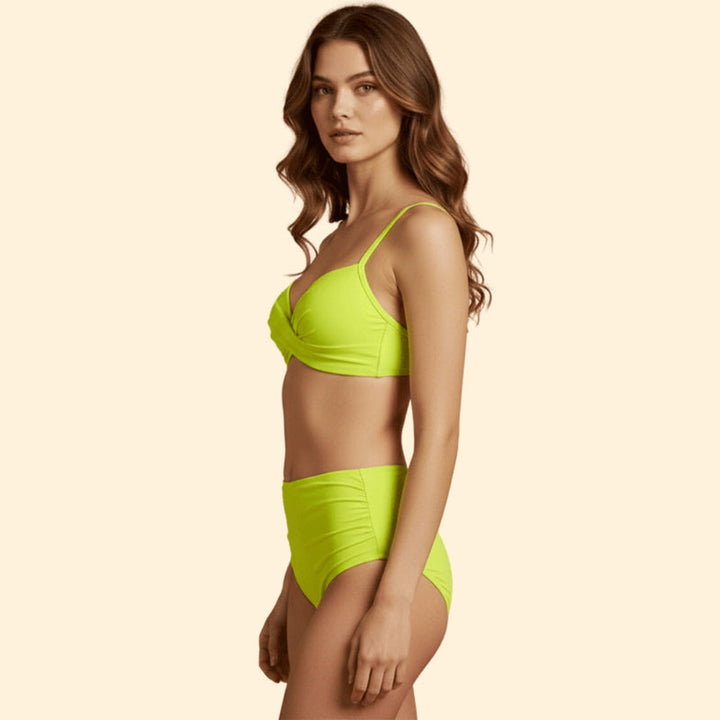 Women’s Push-Up Bikini with Twist Top