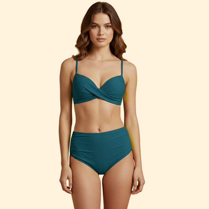 Women’s Push-Up Bikini with Twist Top