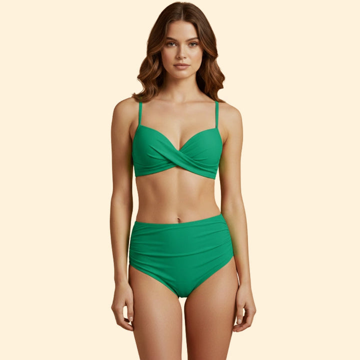 Women’s Push-Up Bikini with Twist Top
