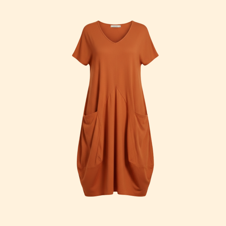 Women's Relaxed Fit Midi Dress