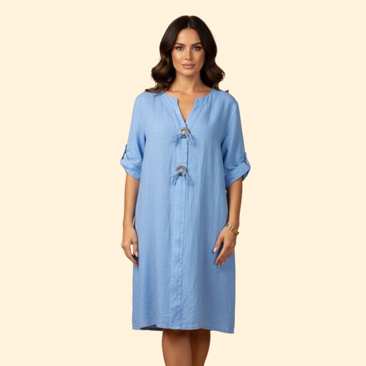 Women's Relaxed Fit Midi Dress