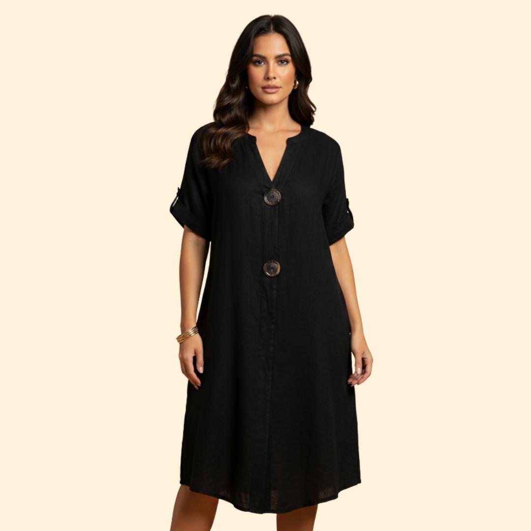 Women's Relaxed Fit Midi Dress